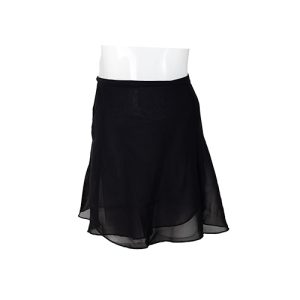 Wikkelrokje Rumpf 3053 zwart voorkant