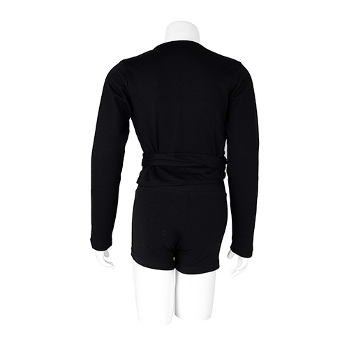 Balletvestje Intermezzo zwart achterkant