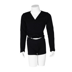 Balletvestje Intermezzo zwart voorkant