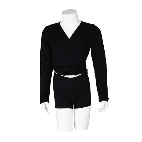 Balletvestje Intermezzo zwart voorkant